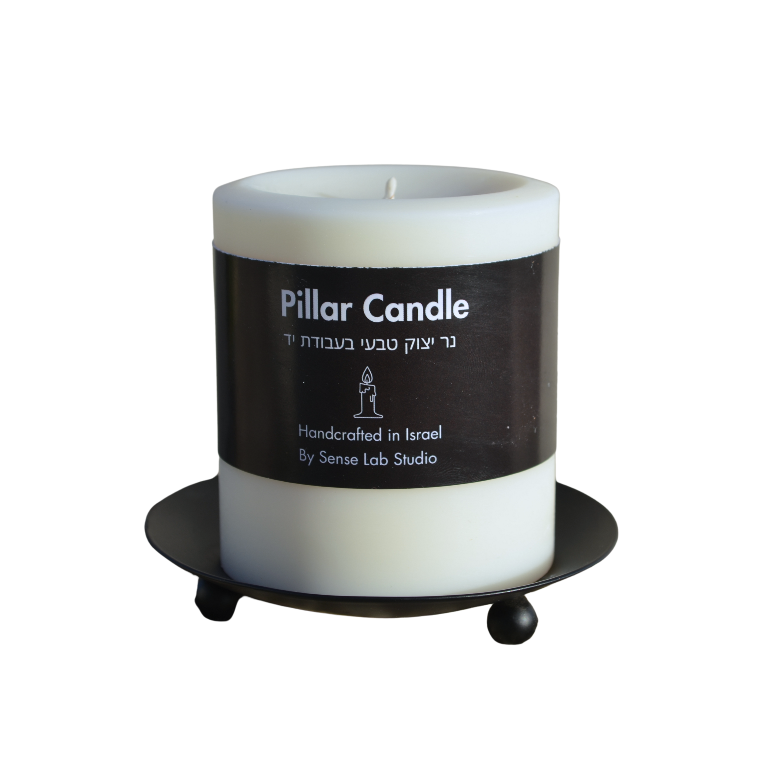נר עומד יצוק דקורטיבי - Classic