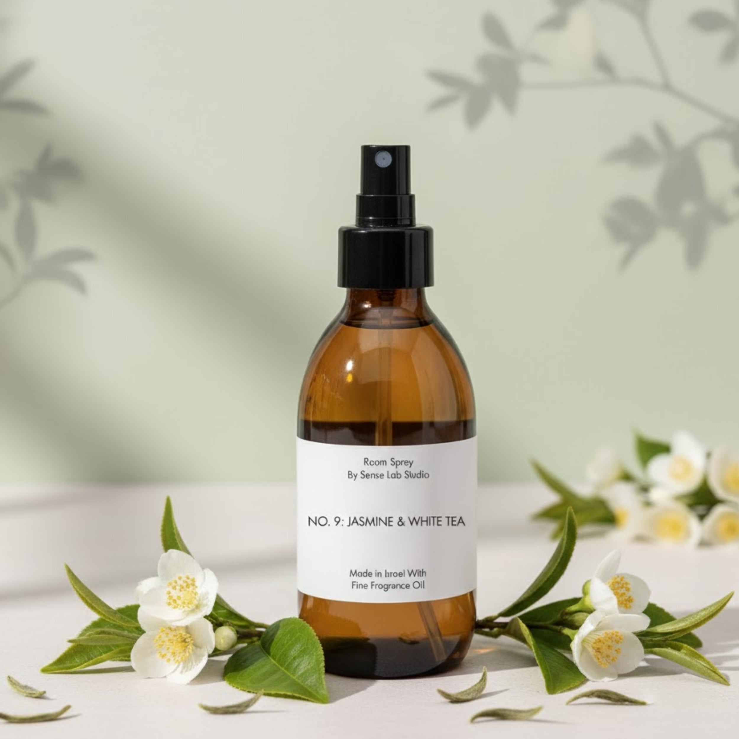 NO. 9: Jasmine & White Tea - מבשם אוויר וחלל מרוכז