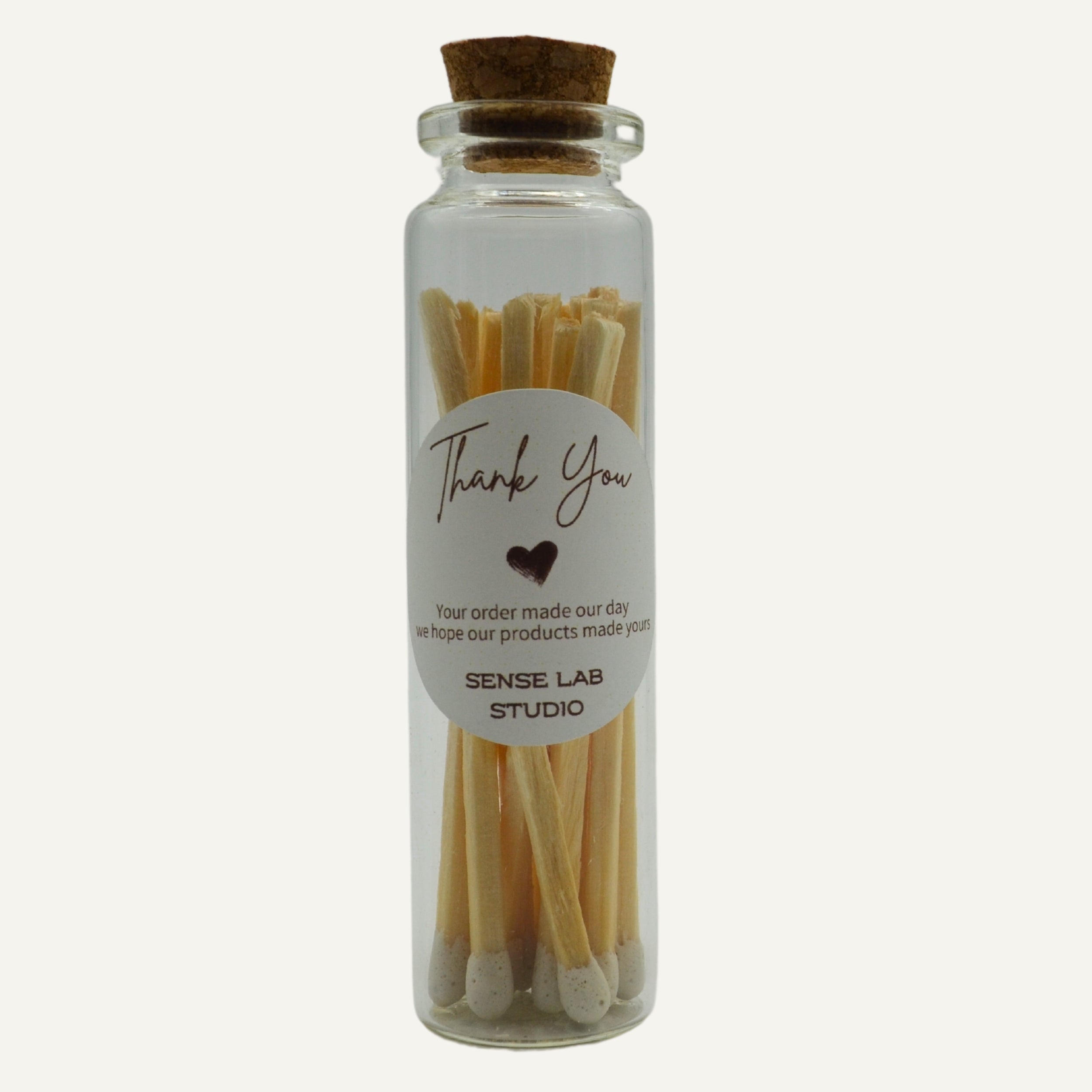 גפרורים במבחנת זכוכית