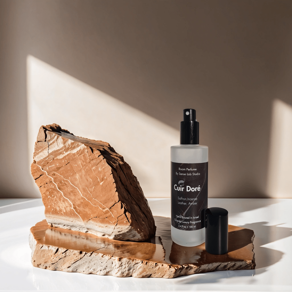 Cuir Doré - מבשם חלל מרוכז Room Spray sense lab studio