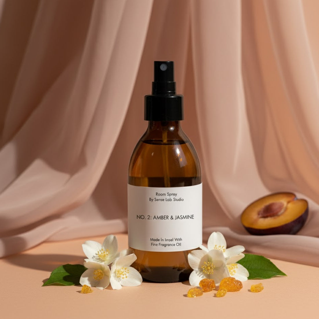 NO. 2: Amber &amp; jasmine - מבשם אוויר וחלל מרוכז