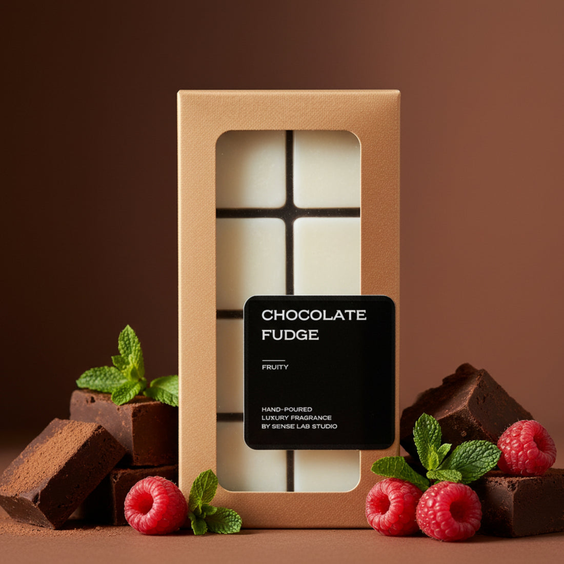 Chocolate Fudge - קוביות שעווה מפיצות ריח wax melts sense lab studio