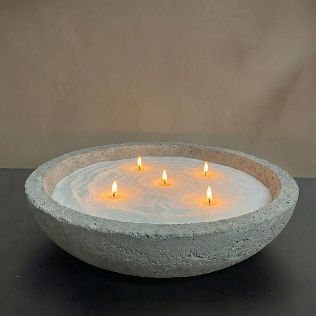 Ivory - פניני שעווה בגוון לבן scnted candle sense lab studio