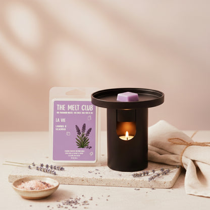 קוביות שעווה למבער שמנים בניחוח לוונדר ואקליפטוס