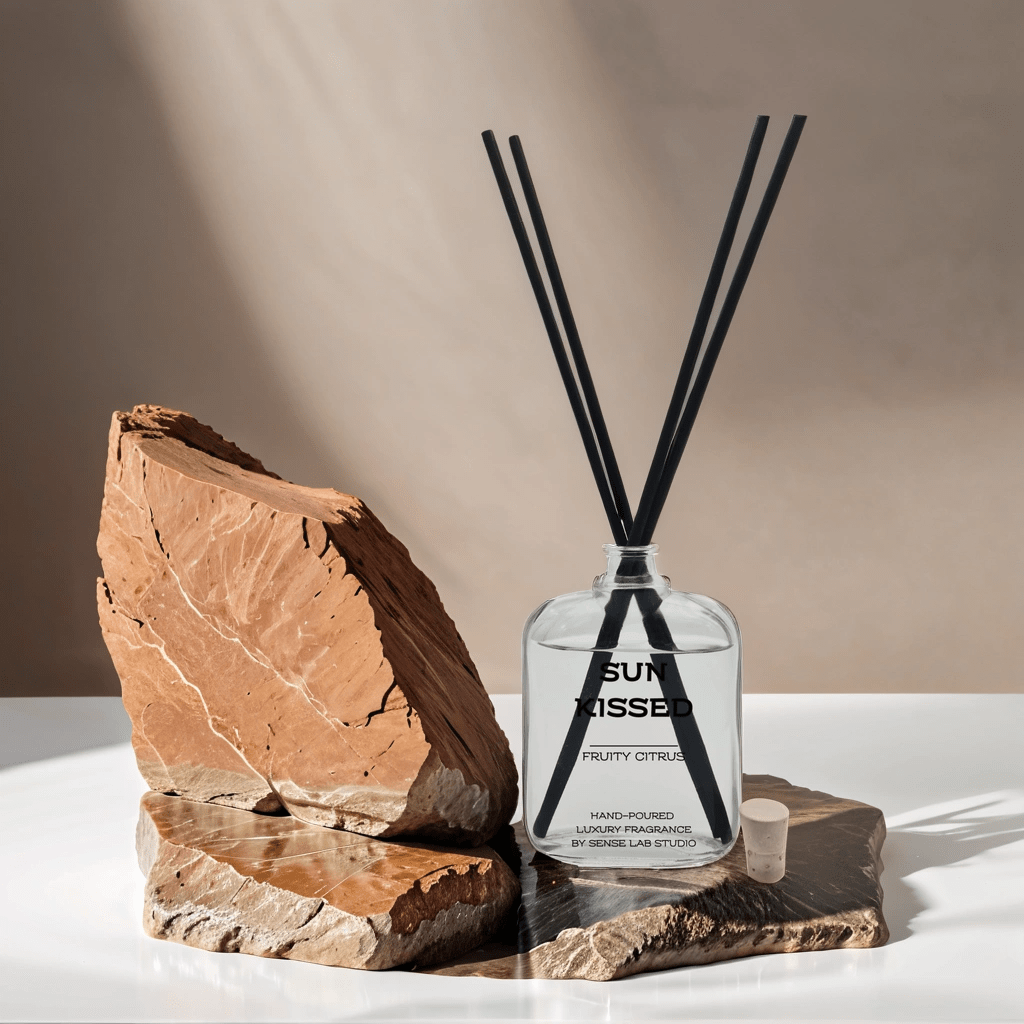 Sun kissed - מפיץ ריח (דיפיוזר) Reed Diffusers sense lab studio