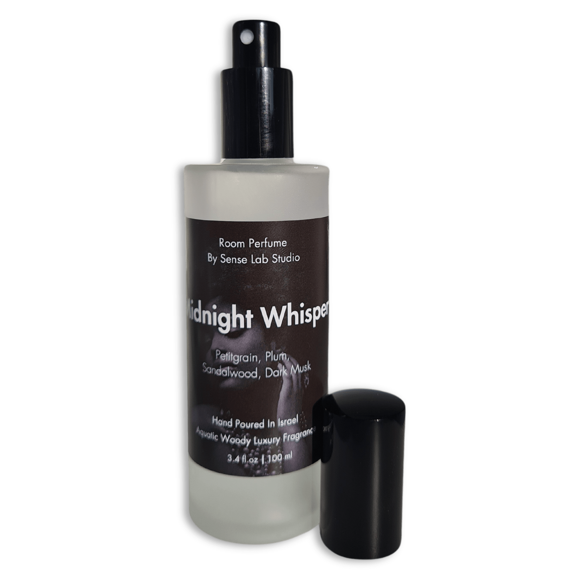 Midnight Whisper - מבשם חלל מרוכז Room Spray sense lab studio